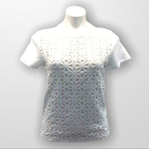 FABLETICS Cutout Athletic Tee White